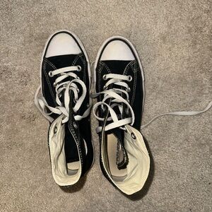 Converse Black High-Top Sneakers